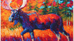 Rustic Moose in Stream Doormat for Lodge Decor – Olivia’s Home, Indoor Only