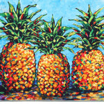 Olivia’s Home Summer Fruit Doormat – Golden Pineapple Design