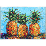 Tropical Entryway Rug with Pineapple Print – Indoor Mat by Olivia’s Home