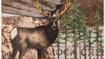Woodland Wildlife Entry Rug – Durable Coir Doormat for Rustic Homes