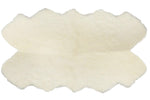 Off White Natural Wool Floor Rug