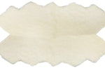 Textured Curly Sheepskin Accent Rug