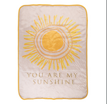 Sunshine Themed Toddler Blanket – Cozy Sentimental Gift for Kids