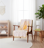 Yellow Sunshine Baby Throw – Soft and Lightweight Blanket