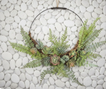 Decorative Fern and Succulent Wall Piece