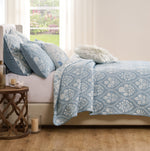 Lightweight Blue Coverlet – 2-Piece Twin Bedding Set