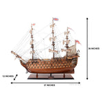 Museum Quality HMS Victory – Exclusive Edition – 36 inches H Hand Built Replica