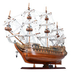 Dutch Admiral Line Zeven Provincien – Handcrafted Wooden Model