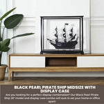 Pirate Ship Black Pearl Midsize – Fully Assembled Wood Model – 31.5