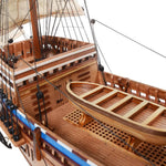 17th Century Pilgrim Ship Model – Mayflower Replica for Home or Office