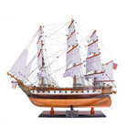 USS Constellation Model Ship – 26in – Handcrafted Wooden Naval Replica