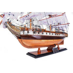 USS Constellation Wooden Model – 26in – Two Decks and Brass Details
