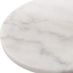 puritan drink table round marble top close up