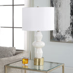 Modern Sculptural Table Lamp – Uttermost Architect Collection