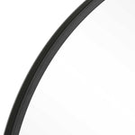 Living Room Wall Mirror – 37 Inch Black Frame Decorative