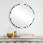 Wall Mirror – Round Modern Frame – 24