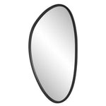 Black Asymmetrical Wall Mirror