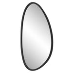 Matte Black Accent Mirror