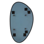 Asymmetrical Black Frame Mirror