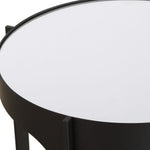Decorative Mirror Top End Table