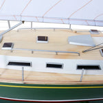 Wooden Omega Yacht – 45 Inch Handcrafted America’s Cup Model
