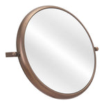 Zuo Modern Bronze Wall Mirror – Sleek Vertical Mirror for Living Room