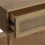 Relaxed modern end table