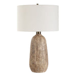Transitional Textured Ceramic Lamp – Napier by Uttermost
