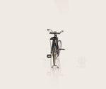 Vintage Iron Bicycle Replica – Black Collectible with Chain and Pedals – 5” Tall