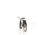 Decorative Safety Bicycle Model – Handmade Iron Bike in Black – 5” High