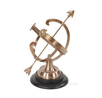 Brass Nautical Armillary – Two-Tone Finish – 14.25