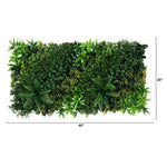 Boxwood Cedar Grass Wall