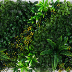 Mixed Green Foliage Panel