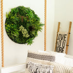 Mixed Greenery Wall Decor