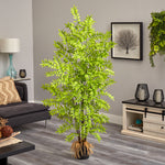 Artificial Bracken Fern Tree with Nursery Planter