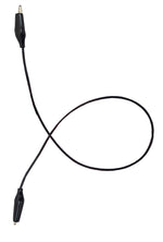Classroom Circuit Connector Cords – Black Alligator-to-Alligator Leads (10 Pack)