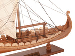 Viking Drakkar Ship Replica – Handcrafted Wood – Collector Edition
