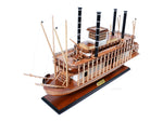 American Paddle Steamer Replica – 4-Level King Mississippi Steamboat Model