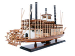 Mark Twain Inspired Steamboat – King Mississippi Steamship Display Model
