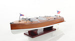 Chris Craft Model Boat – Handcrafted Mahogany – Decorative Display 24.5 Inch