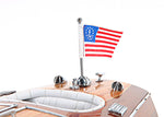 Chris Craft Triple Cockpit – Master Craftsman Model – Elegant Display Stand 24.5 Inch