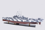 Wooden USS Alabama Ship Model – Handcrafted WWII Battleship Replica