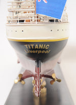 Titanic 100 Year Anniversary Hand-Built Wooden Ship – Detailed 40” Model