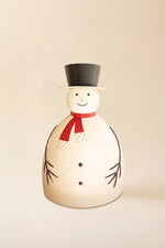 22.5 in Metal Snowman Painted Christmas Decorative Sculpture Brand