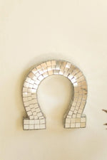Mirror Horseshoe 6 in Disco Style Decorative Wall Accent Brand