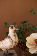 Recycled Metal Doves Set of Two Tabletop Sculptural Accent Brand