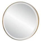 LED Round Mirror with Kelvin Control – Uttermost Crofton