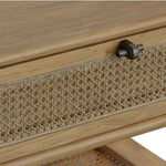 Natural texture bedside table