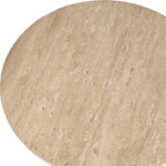 Metallic base with stone surface