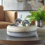 Ombra Decorative Bowl Featuring Soothing Gradient and Organic Texture